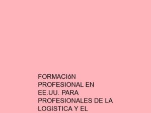 Formación Profesional en EE.UU. para Profesionales de la Logística y el Transporte