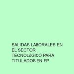 Salidas Laborales en el Sector Tecnológico para Titulados en FP